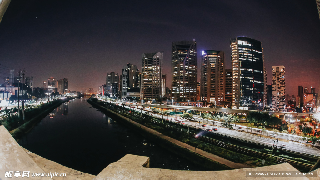 城市夜景