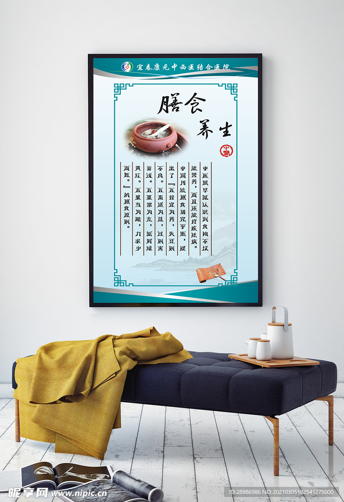 中医养生挂图膳食养生