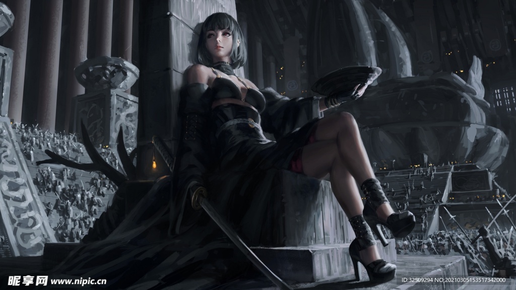 唯美高清插画壁纸