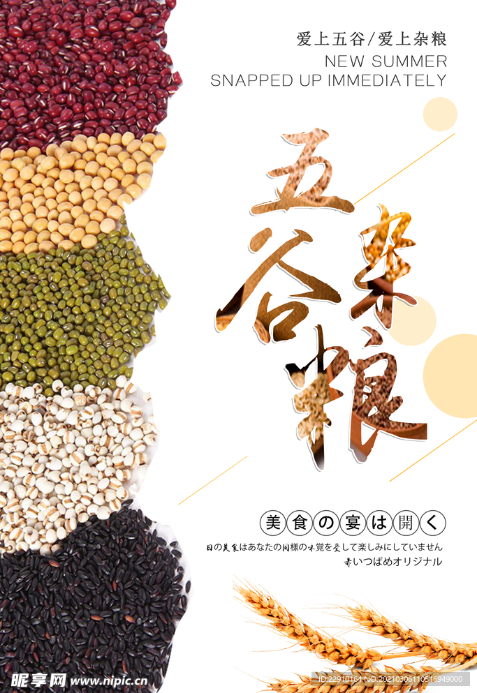 五谷杂粮海报