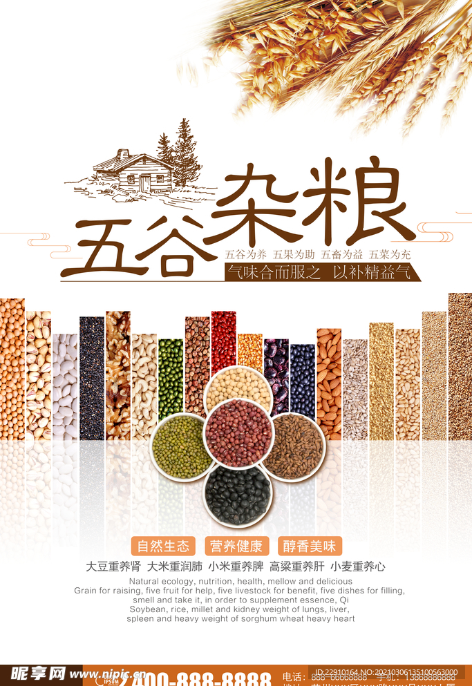 五谷杂粮海报