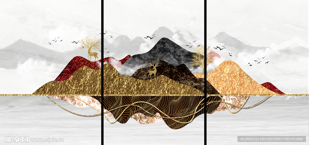 山水装饰画