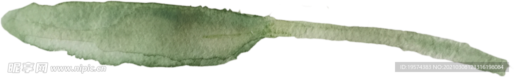 手绘水彩花卉花型花瓣