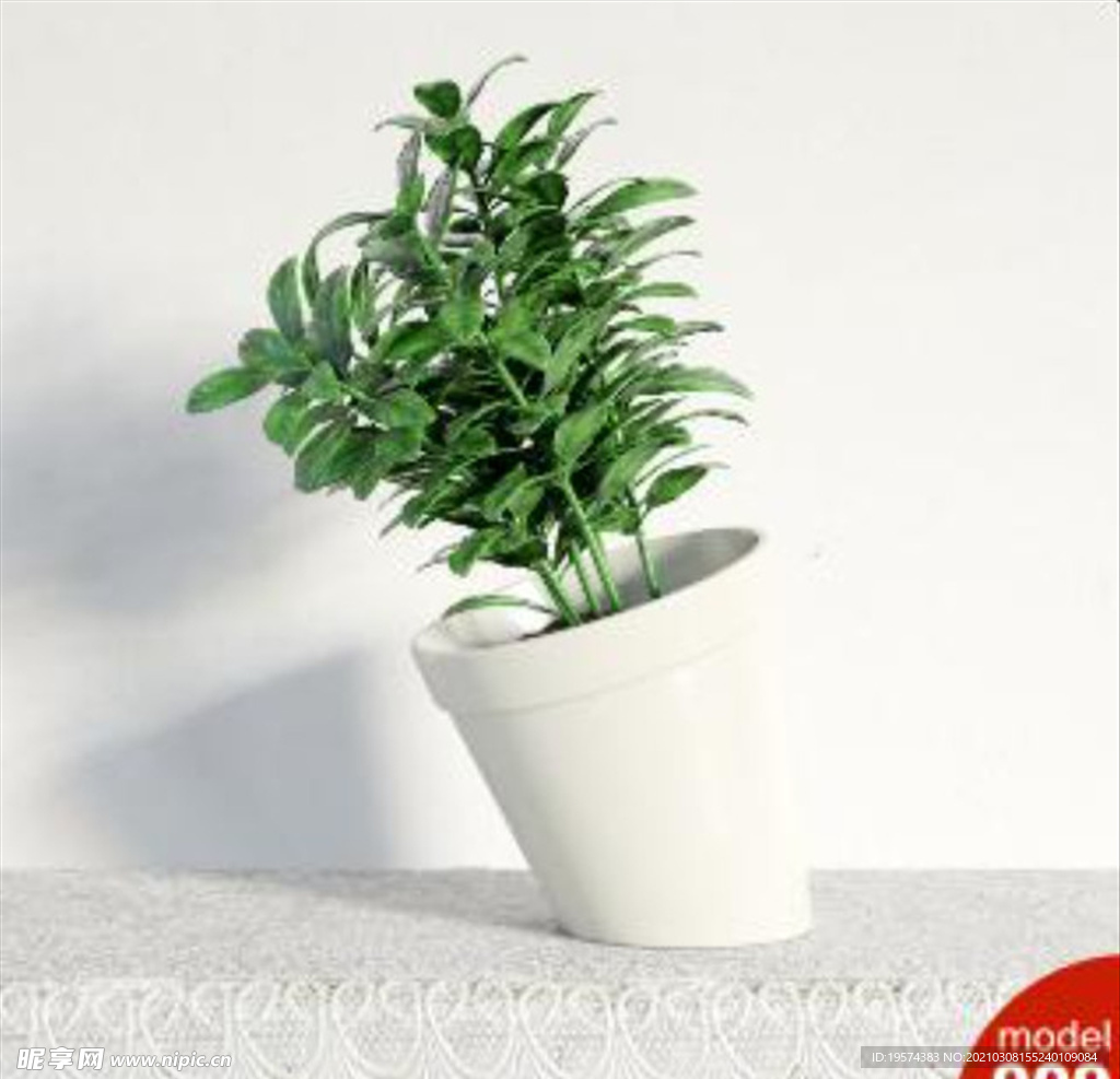3DMAX模型植物花卉景观