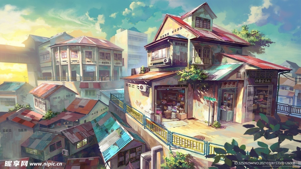 唯美插画壁纸