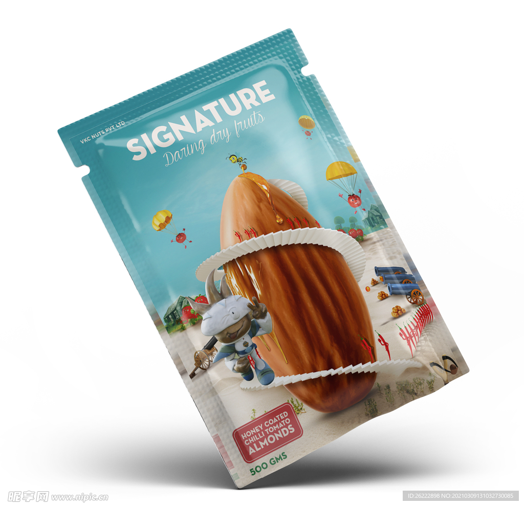 零食包装样机