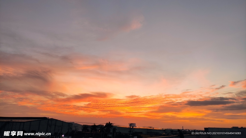 夕阳西下