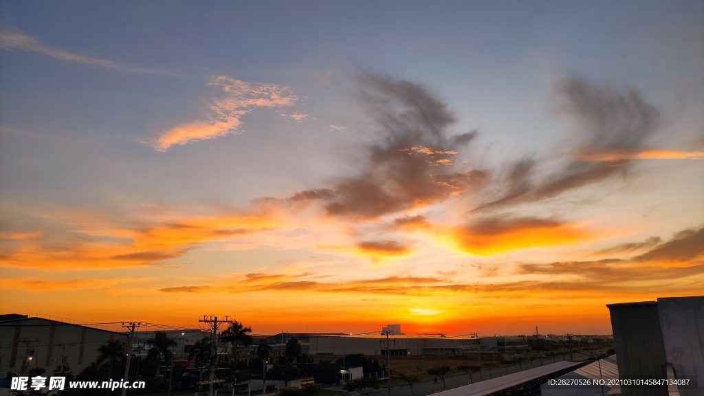 夕阳