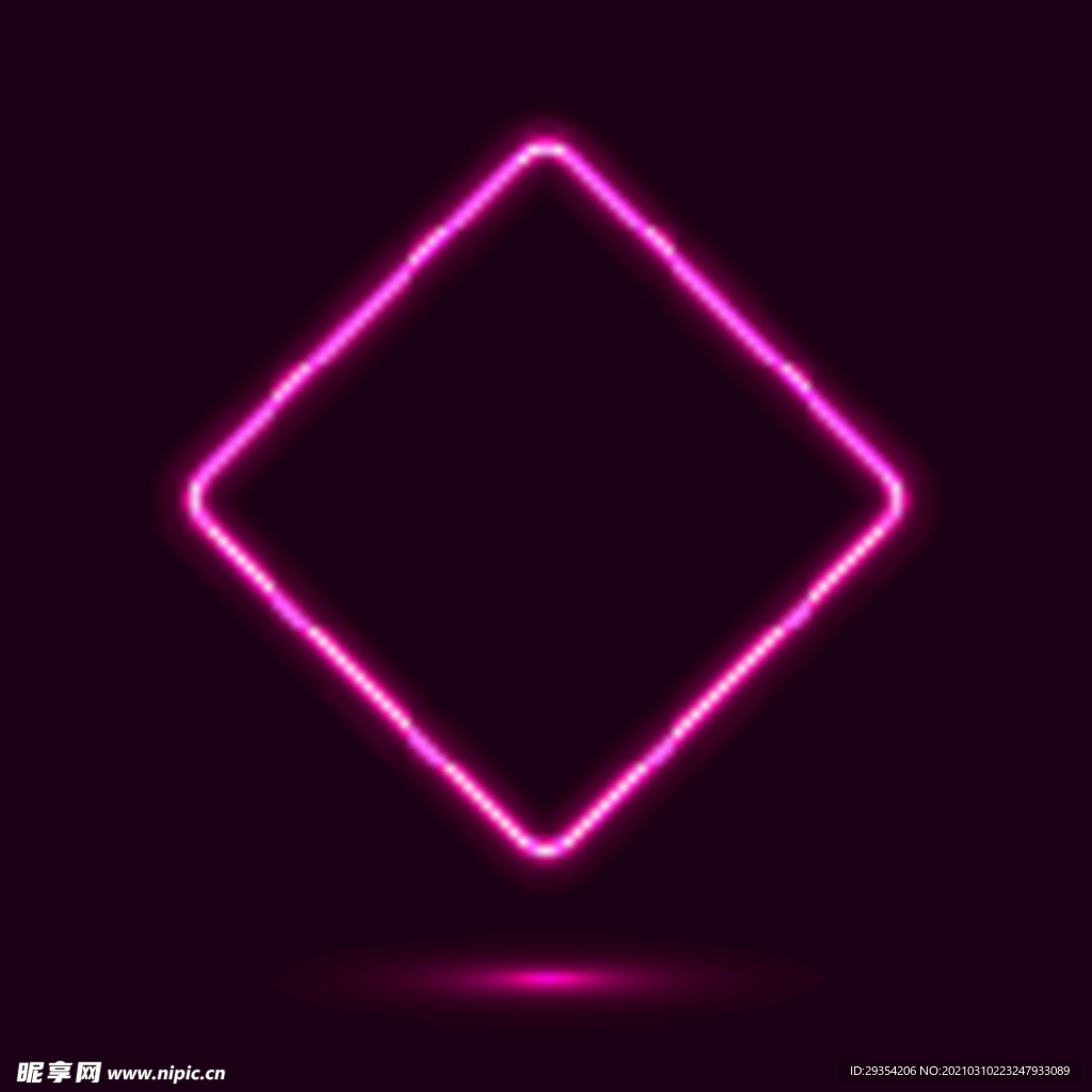菱形方形 光效 炫光图片