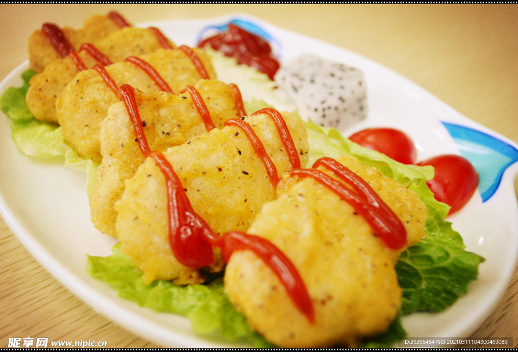 鸡肉卷 鸡块