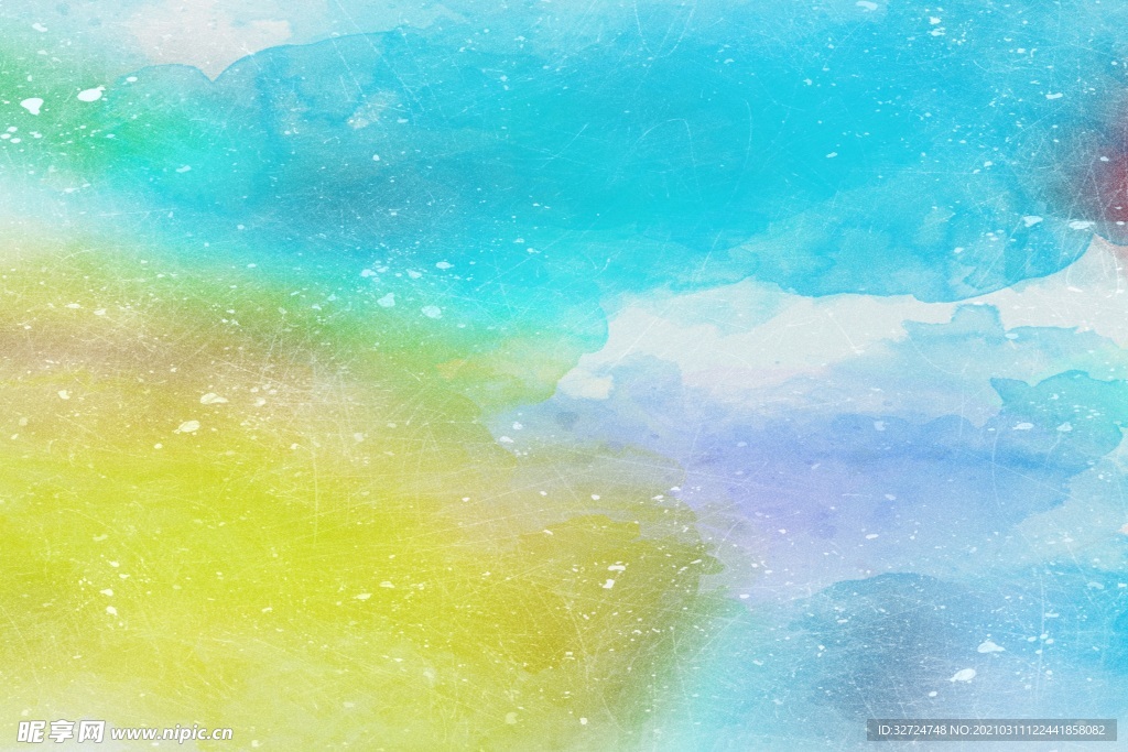 泼墨背景