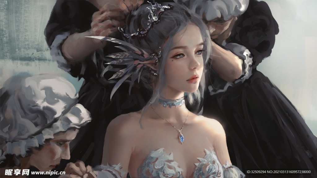 唯美插画壁纸