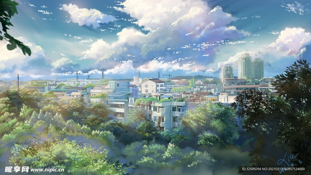 唯美插画壁纸