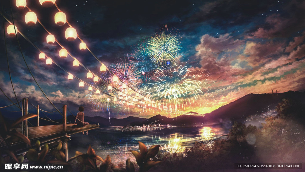 唯美插画壁纸