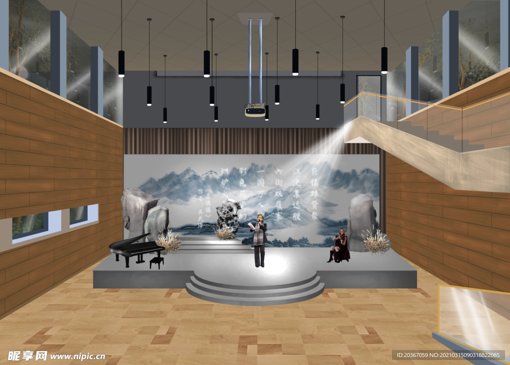 手绘场景