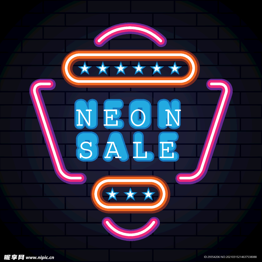 商业娱乐霓虹灯LOGO图片