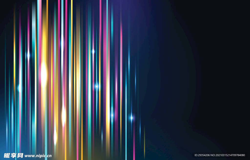 炫彩星光背景图片