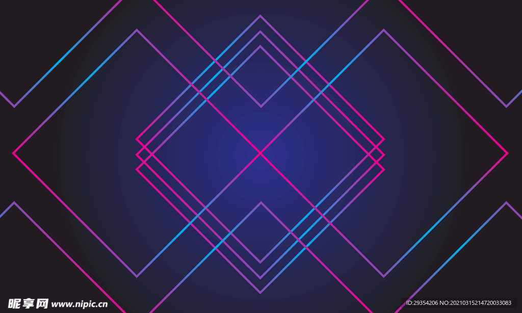 菱形方形 光效 炫光图片