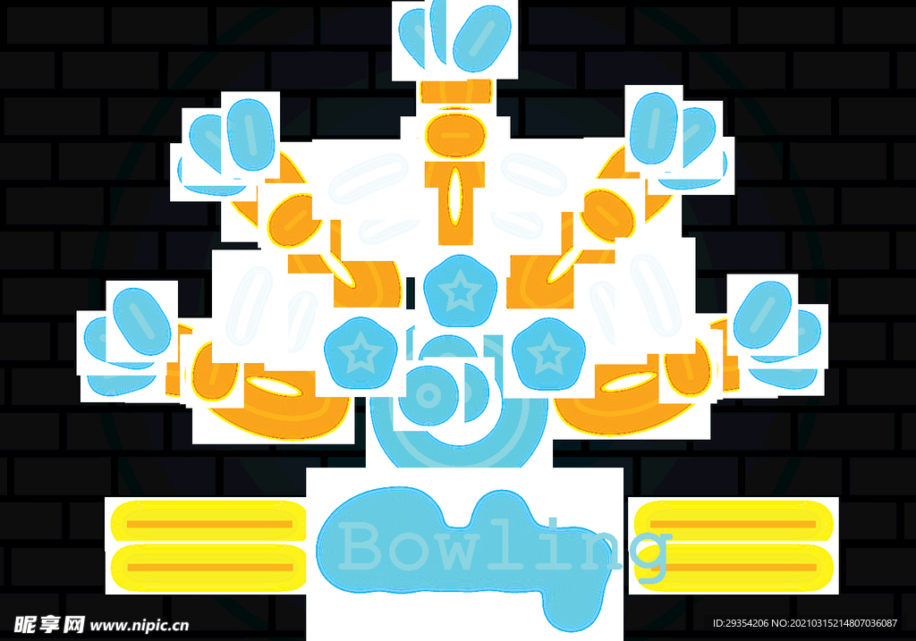 商业娱乐霓虹灯LOGO图片