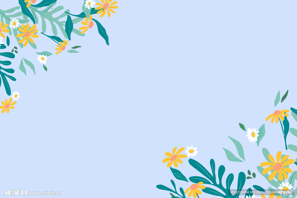 插画背景