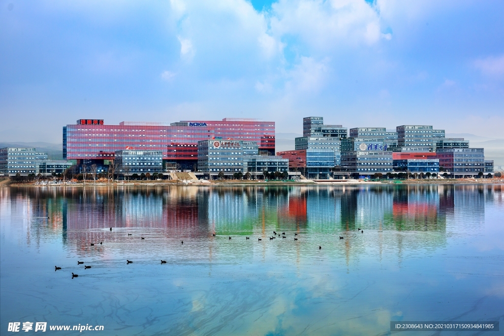 成都科学城天府菁蓉中心实景