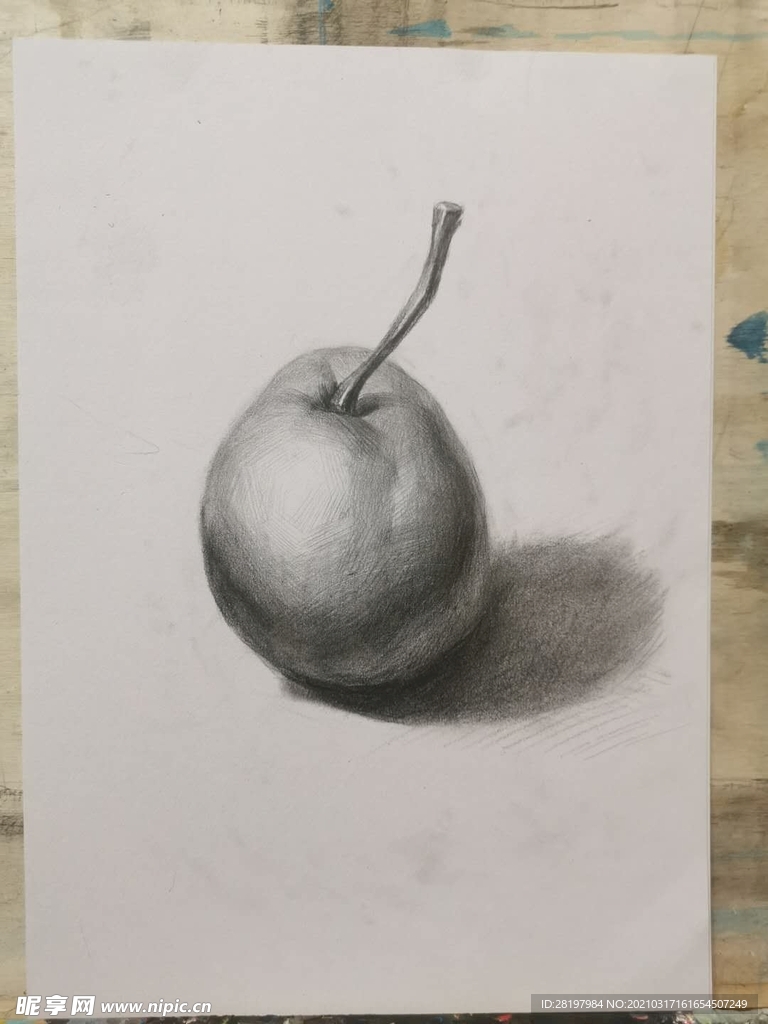 素描梨