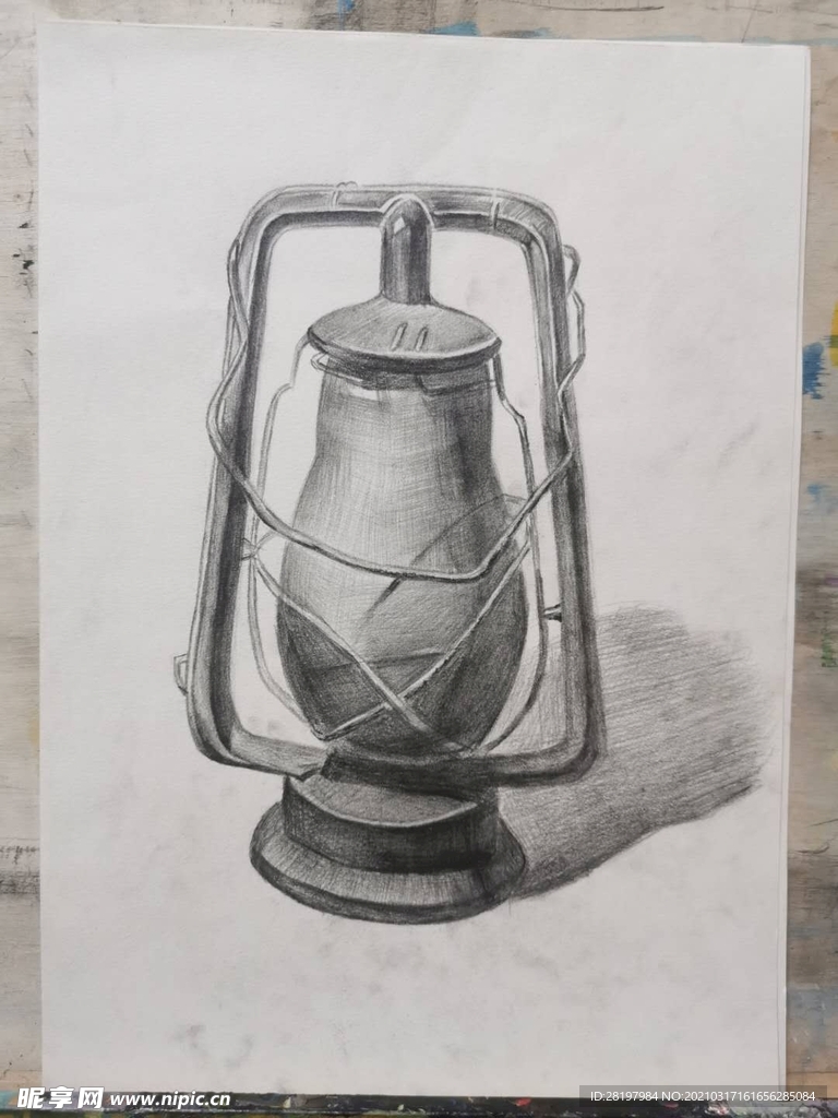 素描马灯