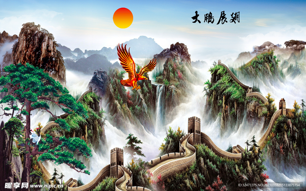 装饰壁画图片