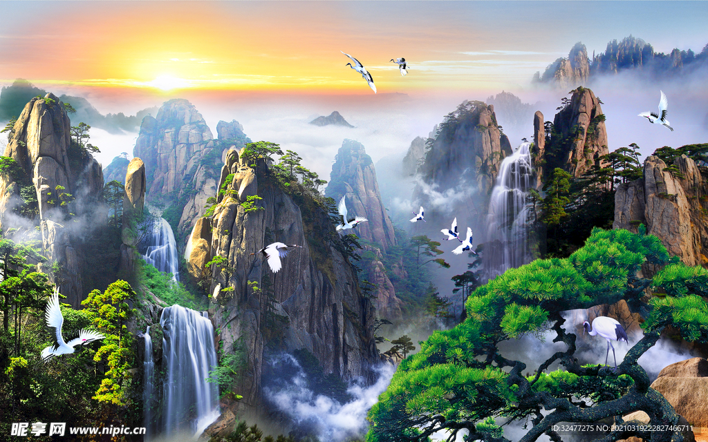 装饰壁画图片