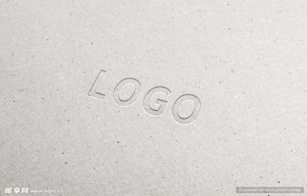 纸张印刷logo样机