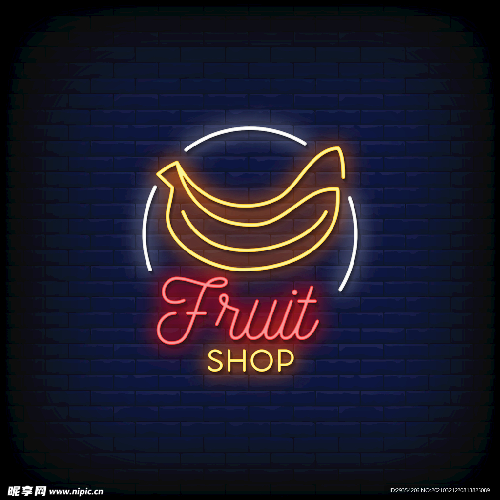 商业娱乐霓虹灯LOGO图片