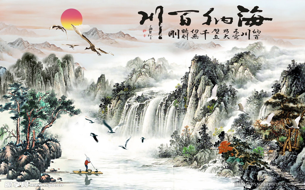 装饰壁画图片