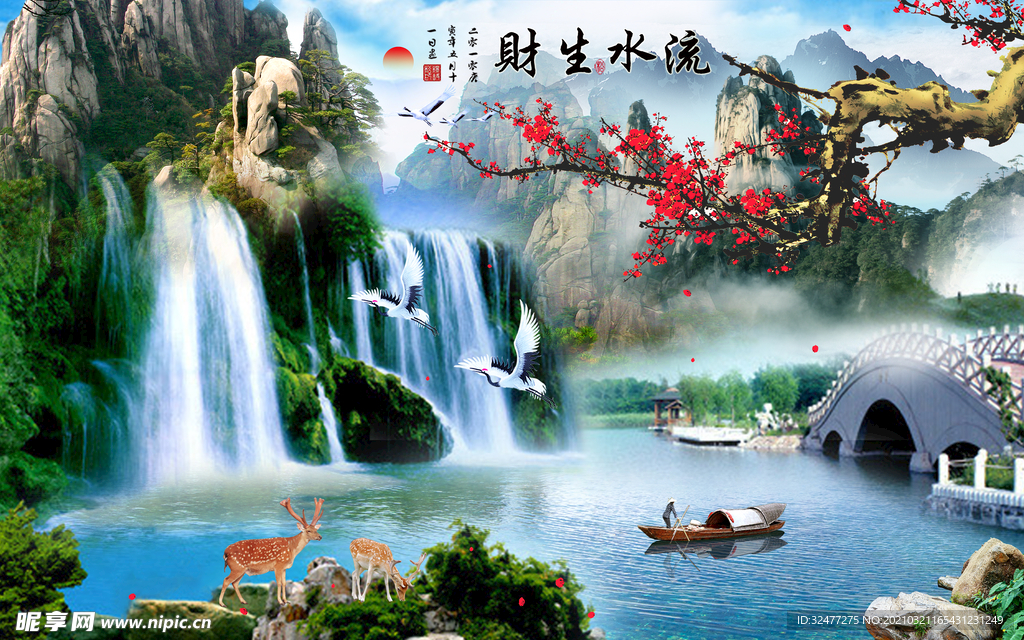 装饰壁画图片