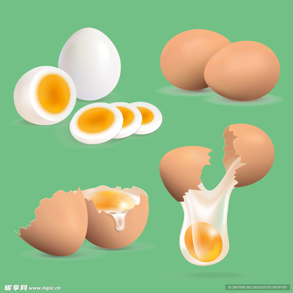 卡通鸡蛋