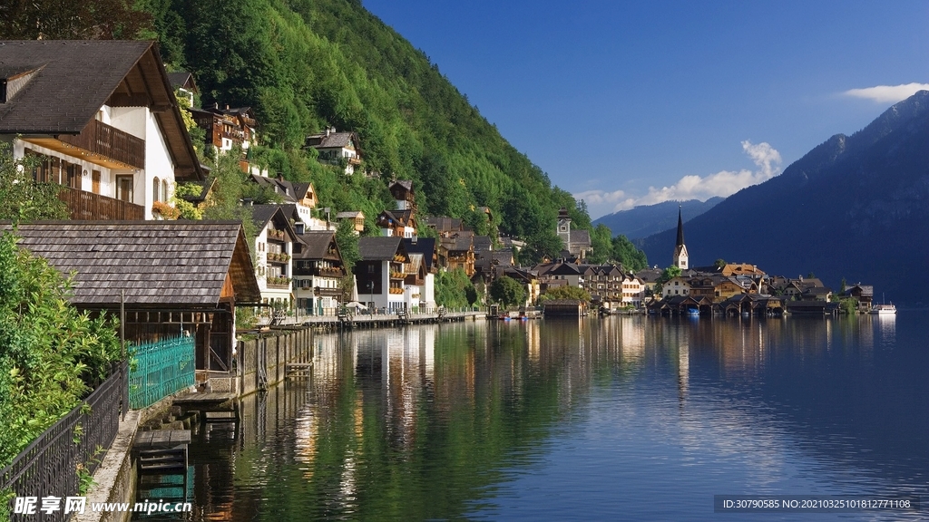 山间风景图