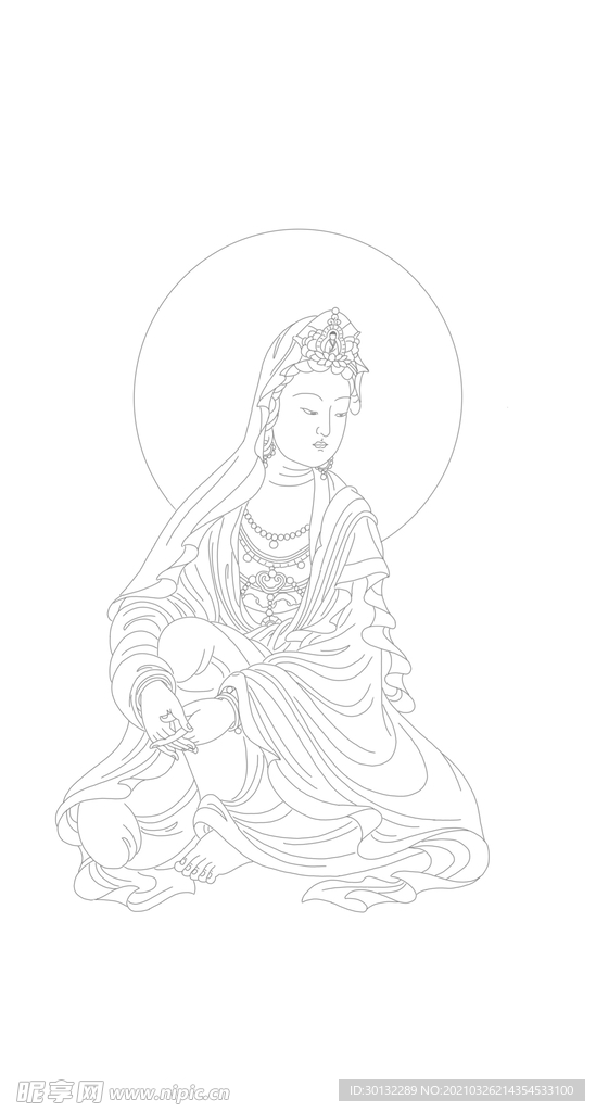 观音线条