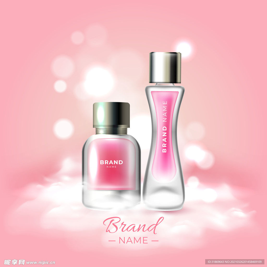 化妆品 护肤品 香水 美容广告