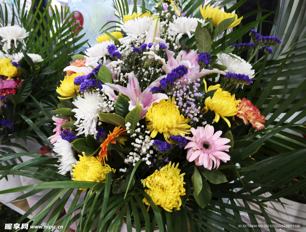 祭祀花篮