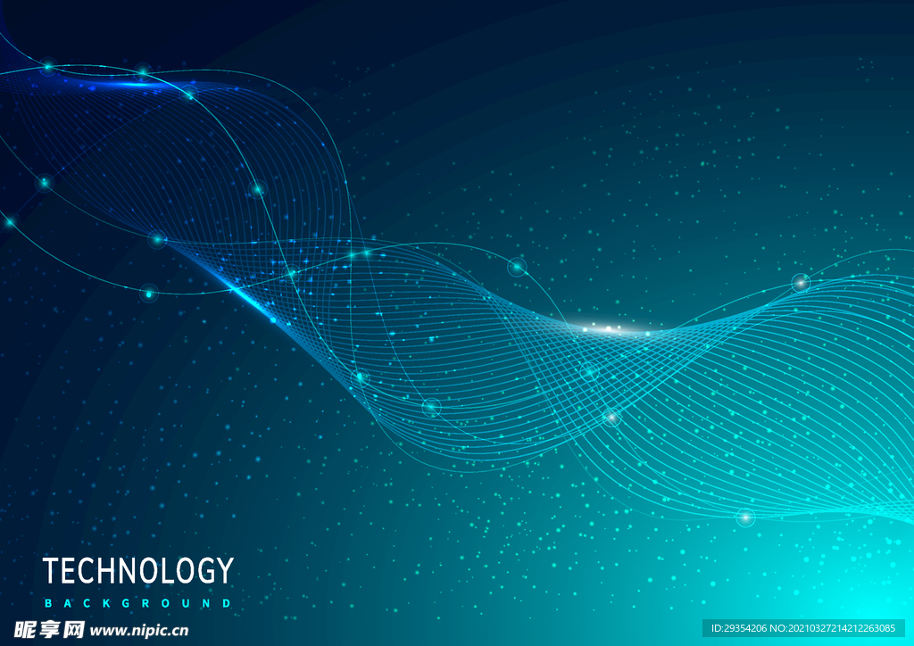 动感曲线底纹图片