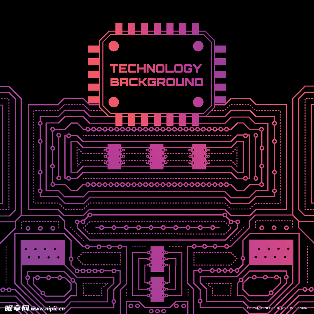 电路板元件主题图片