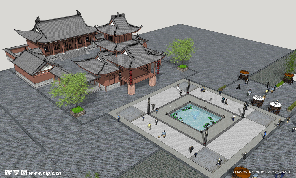 古戏台寺庙