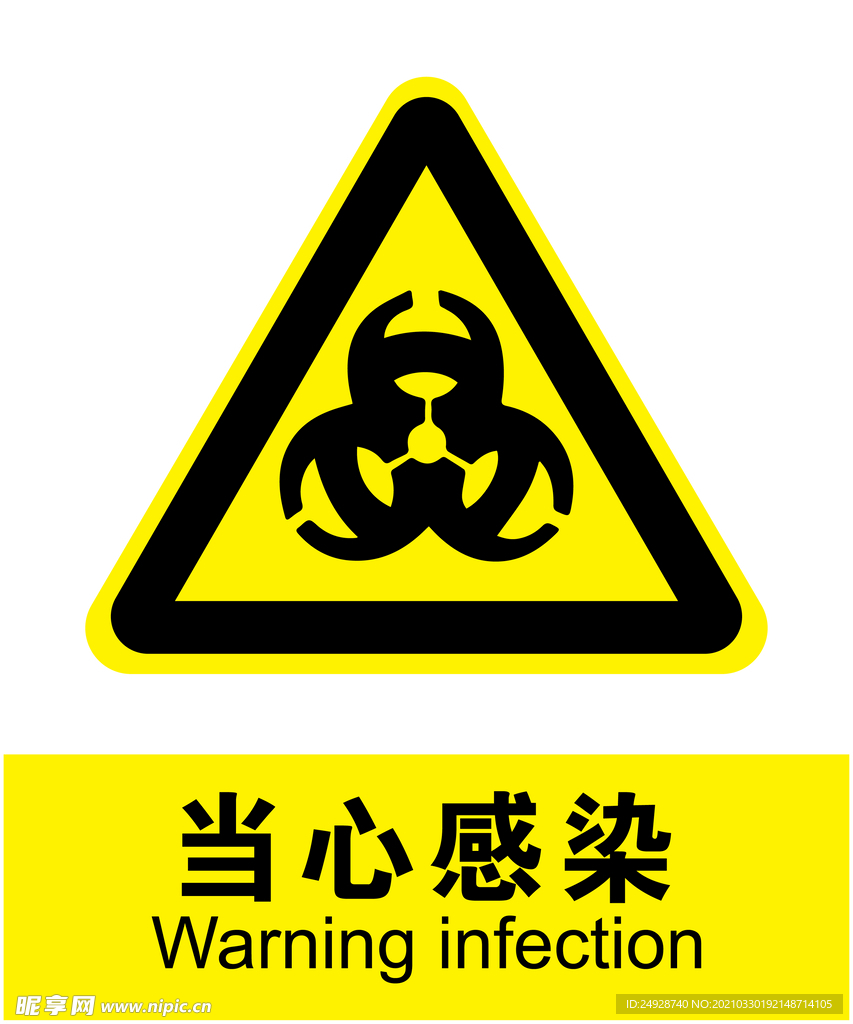当心感染