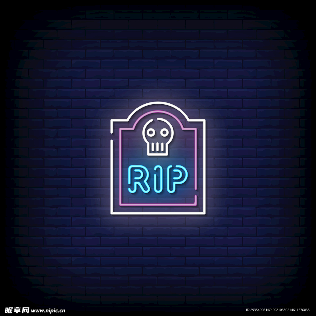 商业娱乐霓虹灯LOGO图片