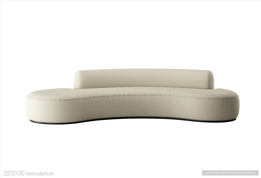 组合沙发模型 多人沙发模型