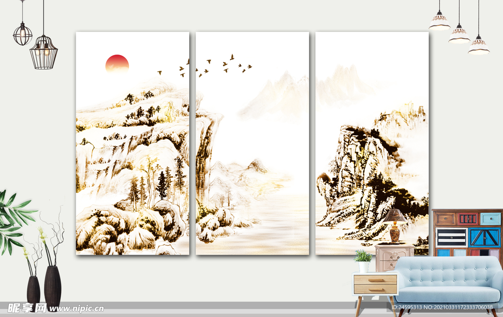 山水画