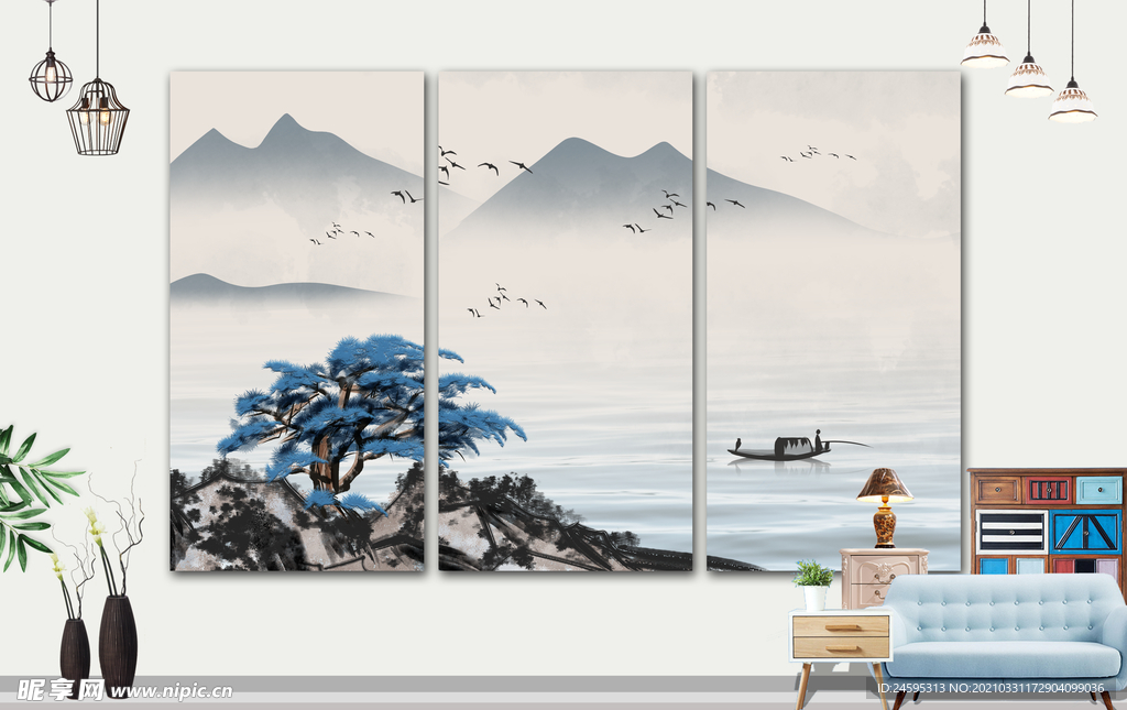 山水画