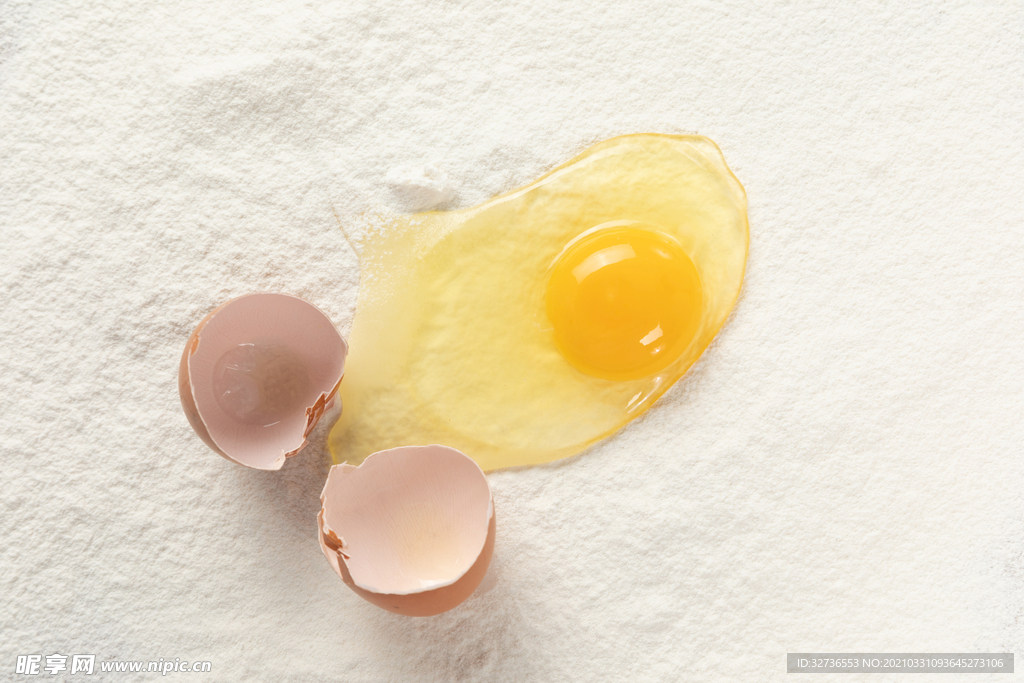 鸡蛋和面粉