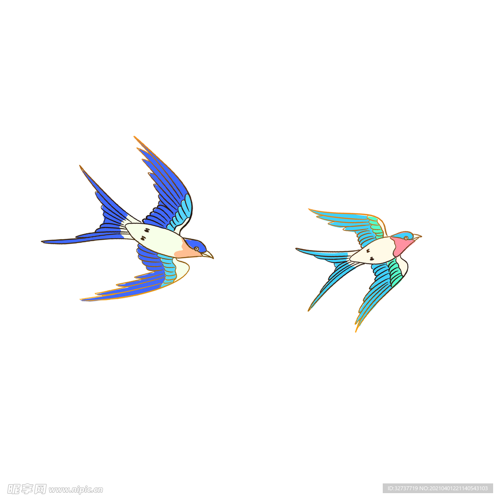 卡通小燕子