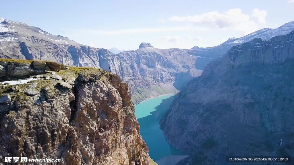 企业宣传Vlog航拍视频素材