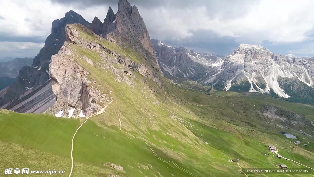 企业宣传Vlog航拍视频素材